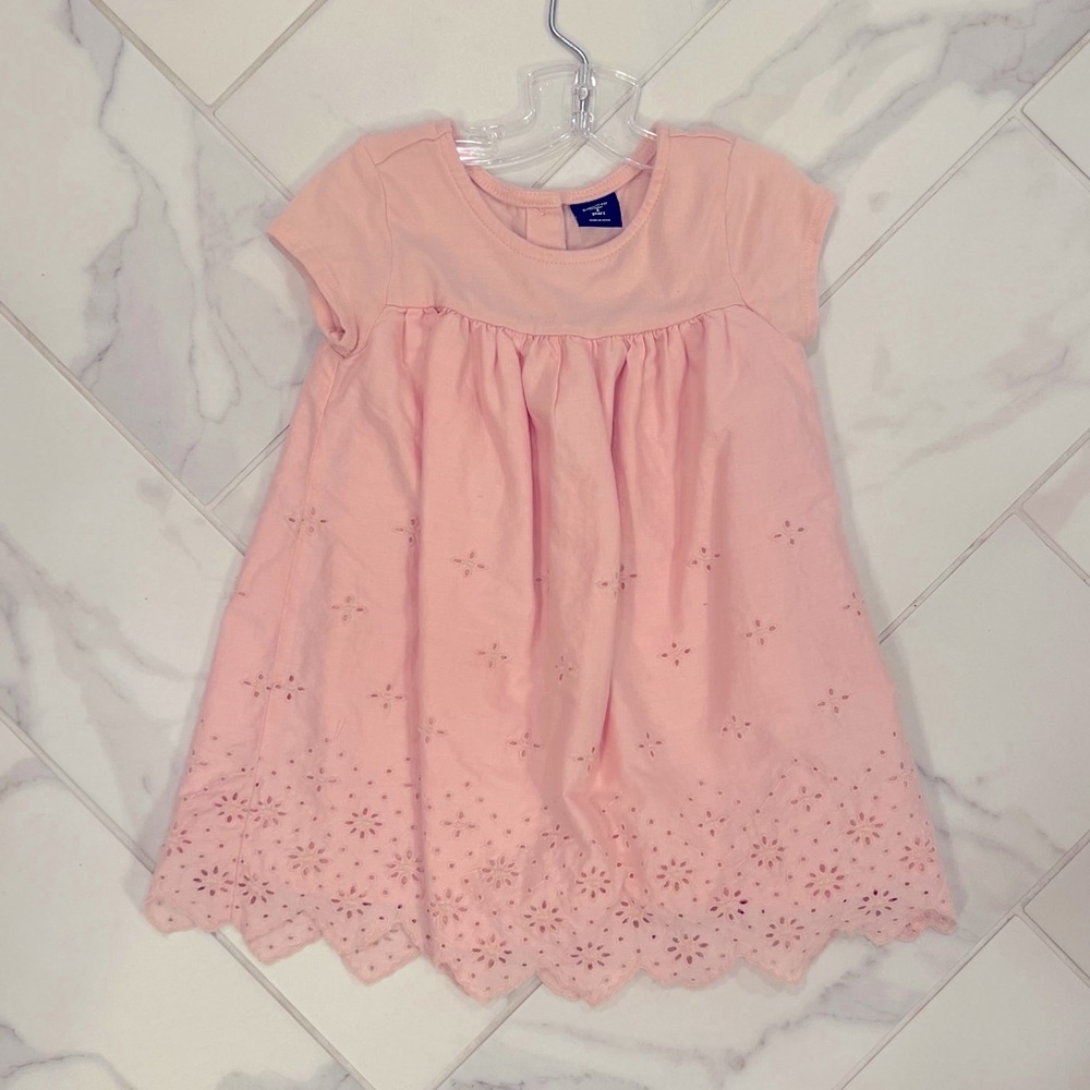 Baby Gap Pink Eyelet Dress